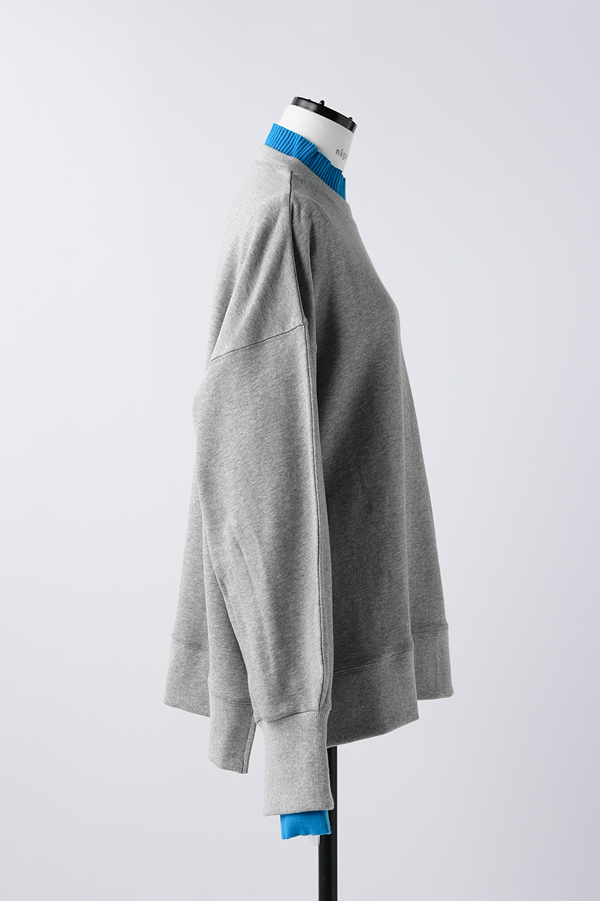 nagonstans layered-neck pullover