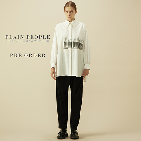 PLAIN PEOPLE/プレインピープル｜「2023AWコレクション」先行予約スタート｜エル・ショップ