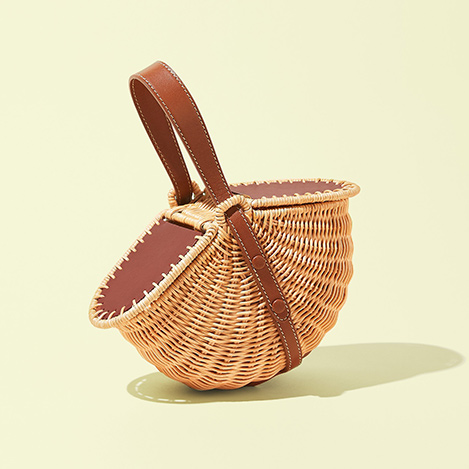 デイジーリンのカゴバッグ DAISY LIN/デイジーリン｜【Rattan Bag】薄着の季節に、シーズンムード