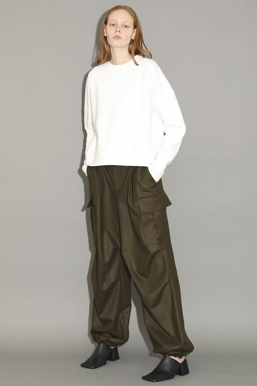 sacraサクラ　 CPOシャツジャケット SACRA サクラ 125512071 クロップドシャツジャケット H.COUNT