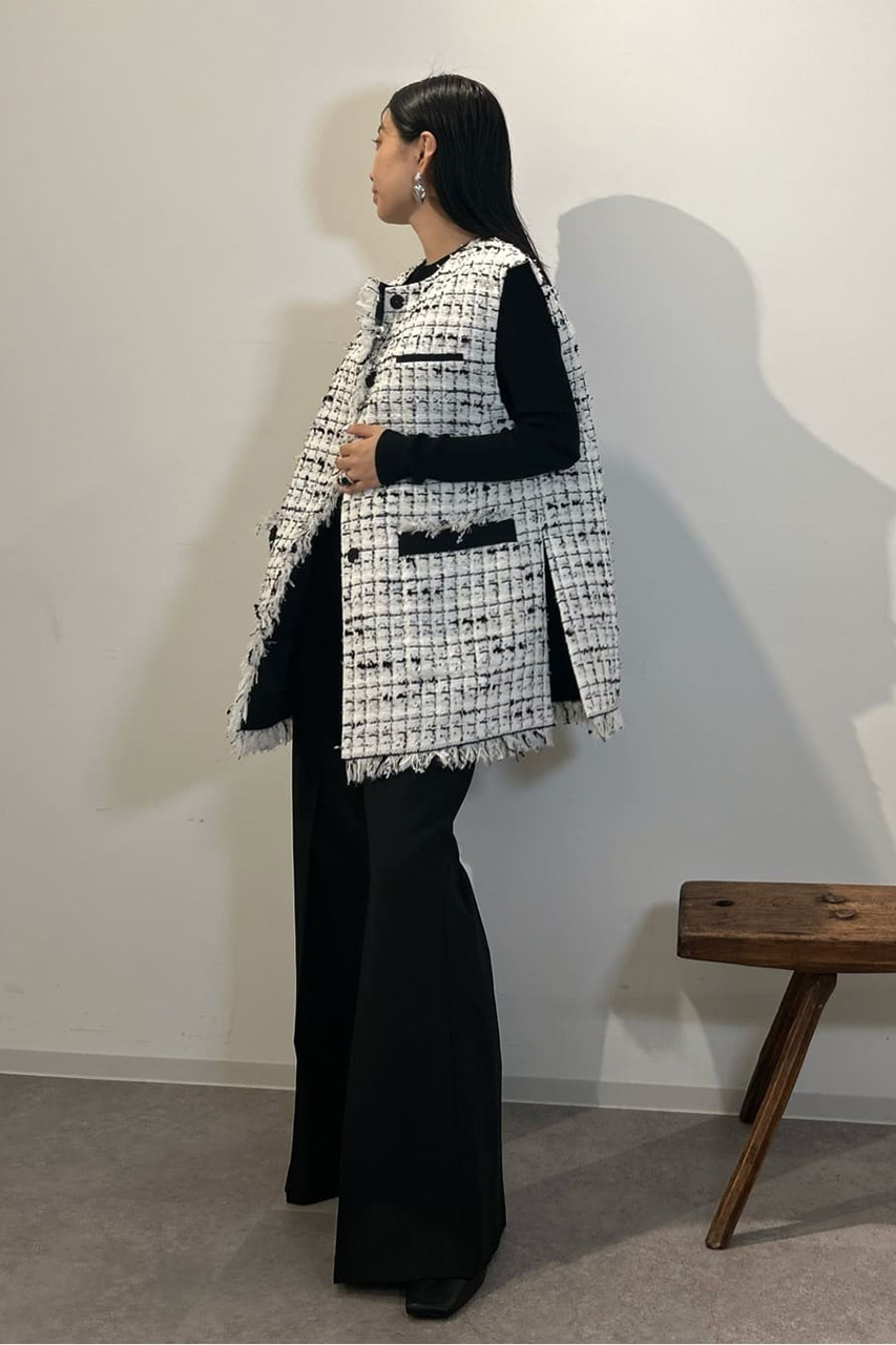 ADORE/アドーア｜ジレでレイヤードを楽しむ秋｜エル・ショップ