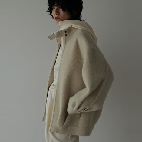 etretokyo リバーシブルボアブルゾン　S リバーシブルボアブルゾン(S BEIGE): アウター │ ETRE TOKYO