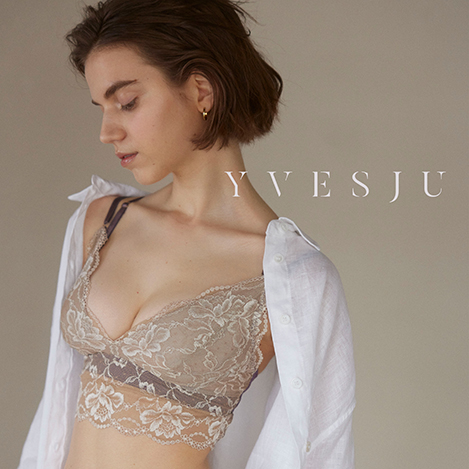YVESJU イヴジュ ブラ YVESJU(イヴジュ)｜FINAL FORMブラ/ピンク の通販｜ELLESHOP
