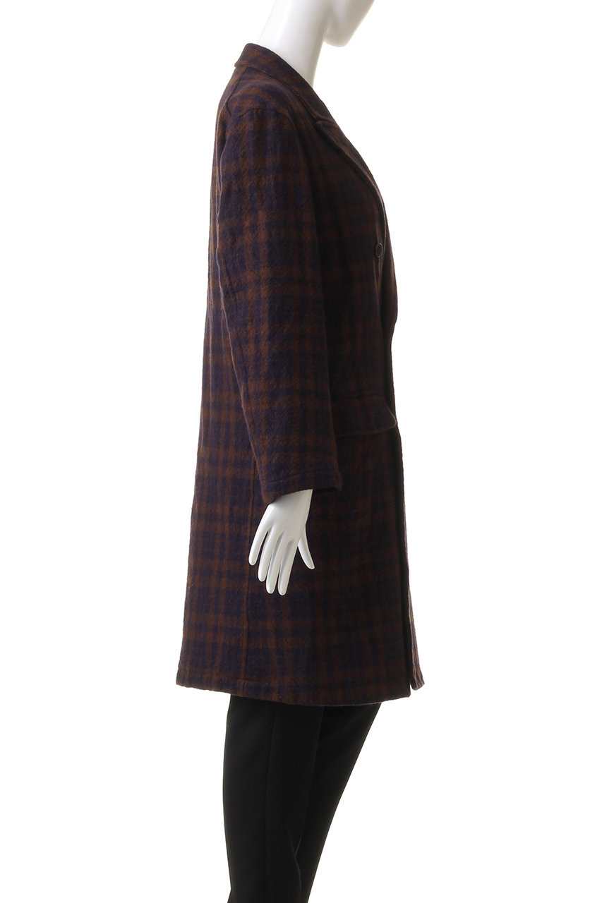 SCYE BASICS チェックコート Scye/SCYE BASICS/サイ/サイベーシックス｜「サイ / サイベーシックス