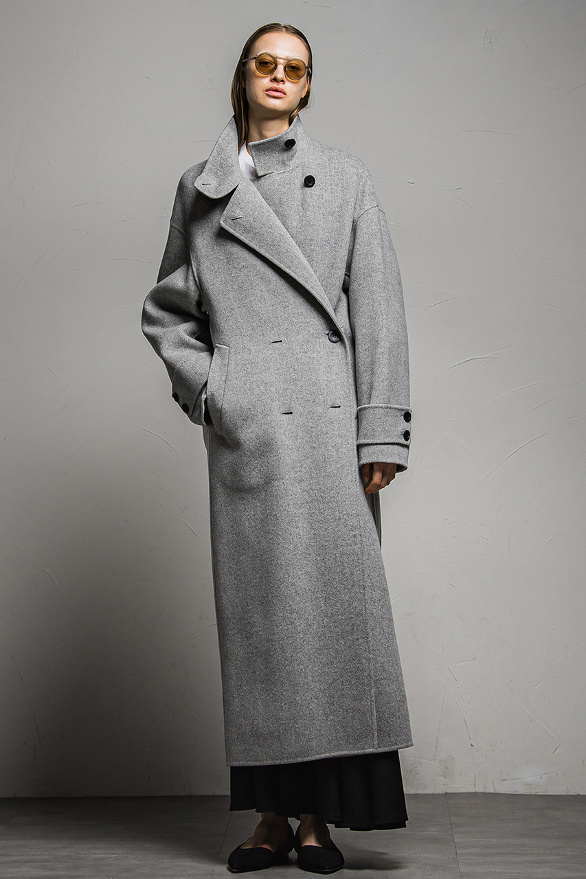 エッセンロートレアモン　メモリーウェザーブルゾン　グレー. ESSEN. LAUTREAMONT(エッセン ロートレアモン)のアウターの商品一覧