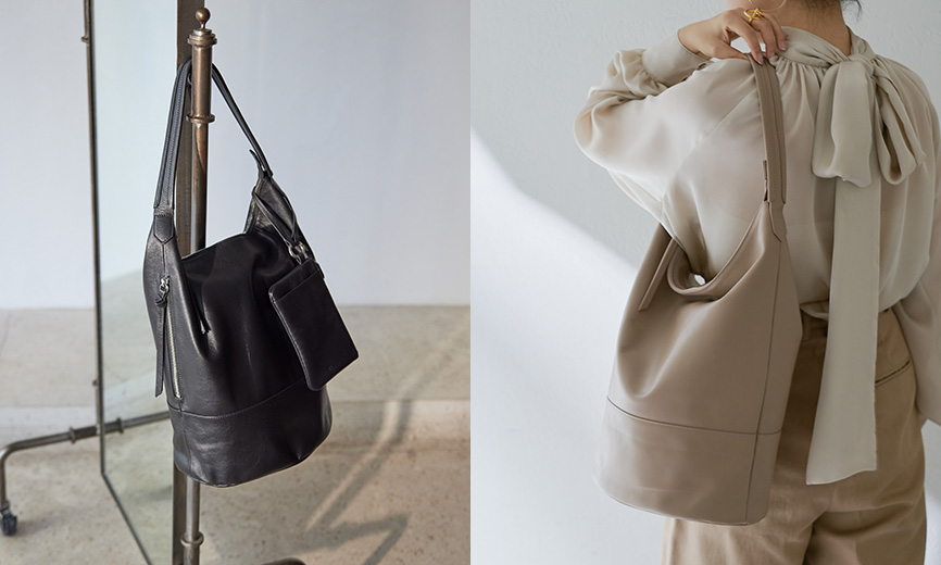 Whim Gazette Hoaw.2ストラップボディバッグ　2024SS Hoaw.】2ストラップボディバッグ | Whim Gazette(ウィム