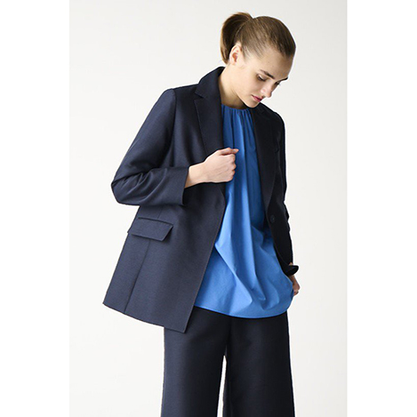 M.fil ジレコート/ブラック M・fil/エムフィル｜「エムフィル」新作のワンランク上のオケージョン