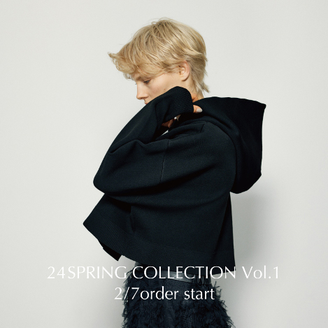 【ringo】RIM.ARK(リムアーク) Hoodie spring RIM.ARK/リムアーク｜【RIM.ARK】24 SPRING COLLECTION Vol.1