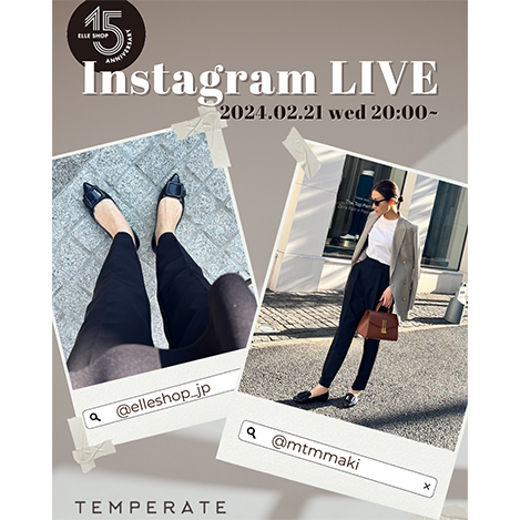 TEMPERATE 金子麻貴さんコラボ STEFAN 金子麻貴さんコラボ】商品ページ公開！