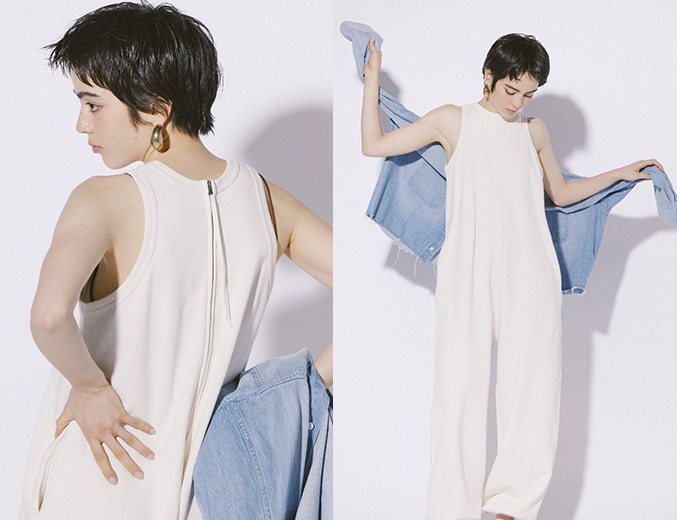 最終価格　THE PAUSE スウェットアメスリオールインワン　ウィムガゼット Whim Gazette(ウィム ガゼット)の【THE PAUSE】スウェットアメ