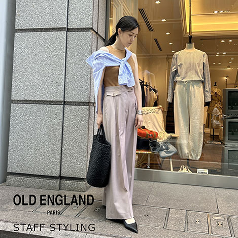 OLD ENGLAND/オールド イングランド｜ニュアンスカラーで魅せる