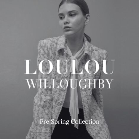 【LOULOU WILLOUGHBY】ルルウィルビー レースセットアップ セット LOULOU WILLOUGHBY】SET UP COLLECTION|allureville OFFICIAL