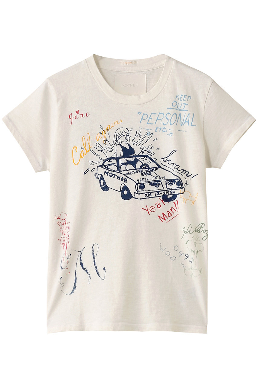 MOTHER 売れ筋商品|||マザー Tシャツ トップス レディース T-shirts Purple MOTHER/マザー｜Tシャツの概念が変わる「マザー」の洗練デザイン