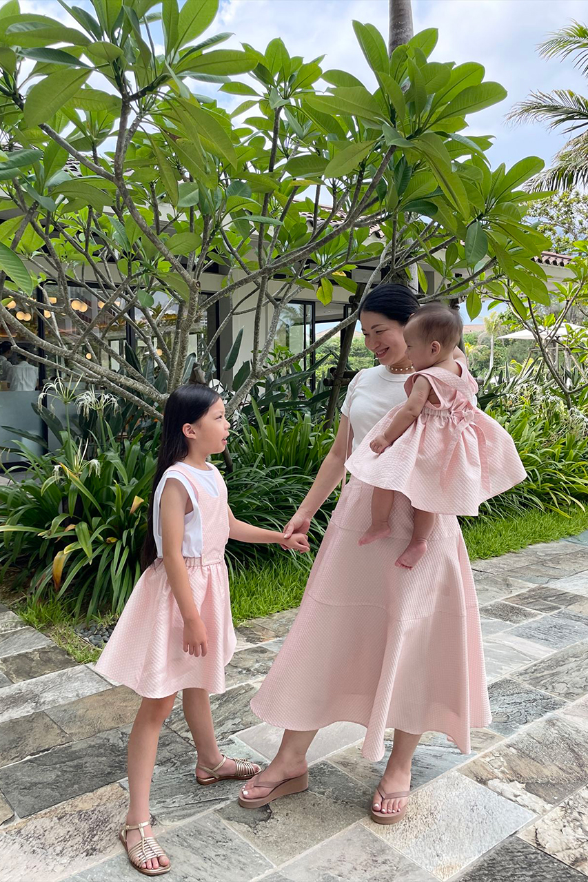 COUTURE DRESS PINK 6Y-11Y | AMICA・kids