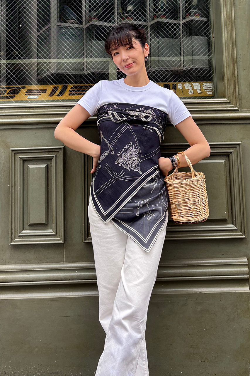 aLORS/アロー｜Foulard Ex-libris Paris x aLORS コラボスカーフ