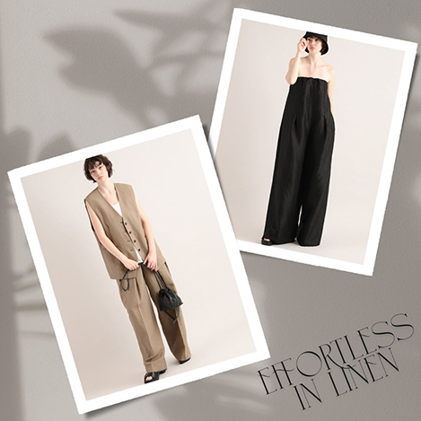 SACRA/サクラ｜「サクラ」上質なリネンで叶える大人の夏スタイル｜エル