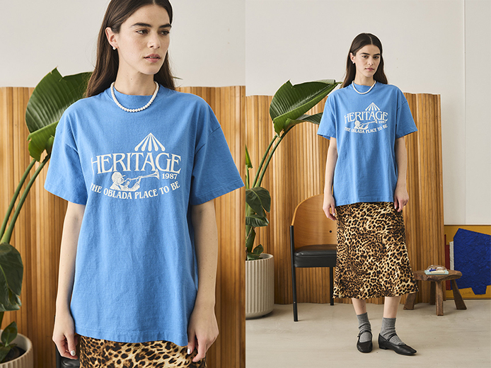 Oblada/オブラダ｜「オブラダ」のロゴTシャツをピックアップ