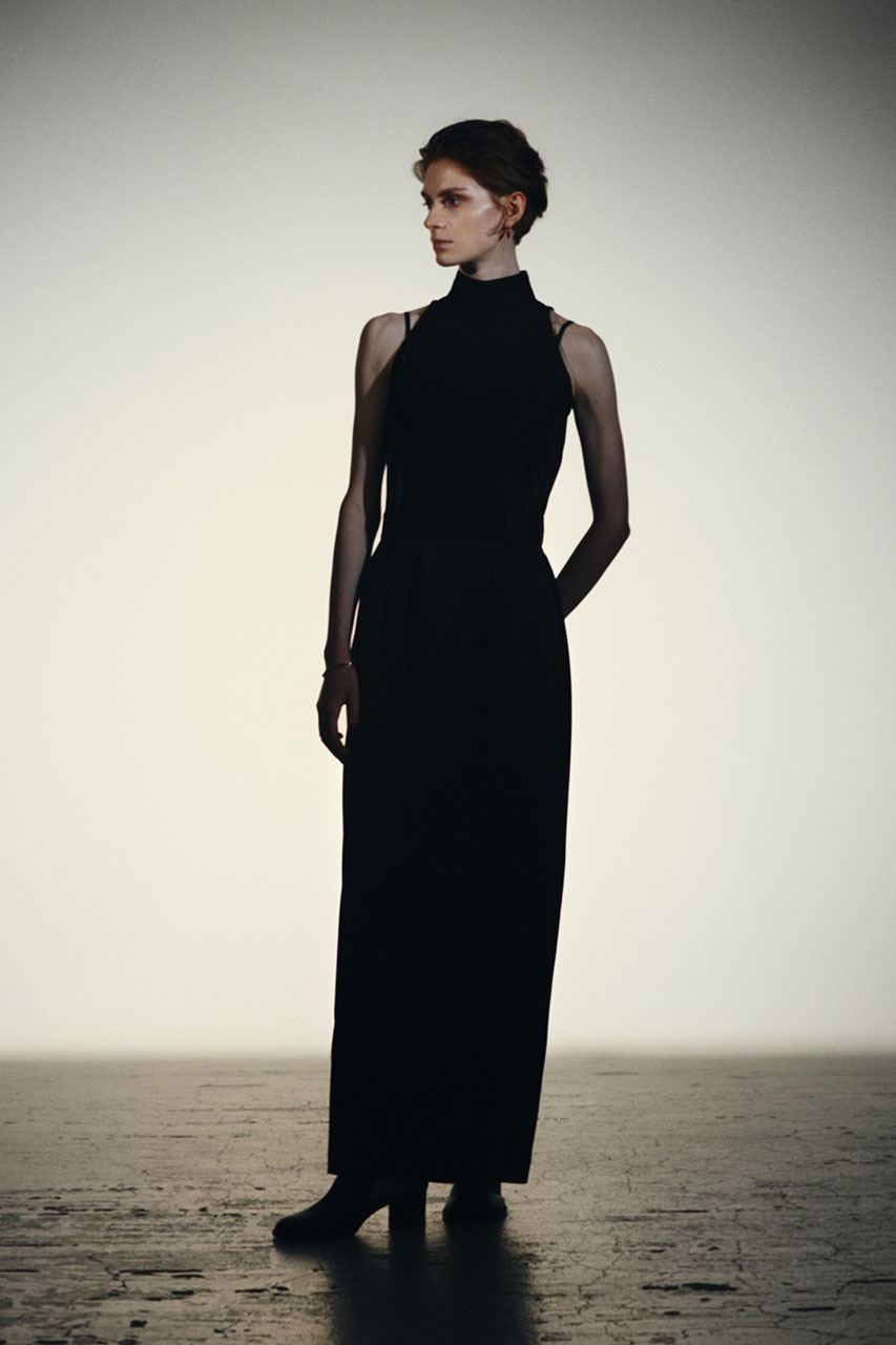 ワンピース RIM.ARK BLACK DRESS [4] RIM.ARK | BLACK DRESS [4] (LONG DRESS ) |RIM.ARK ONLINE STORE