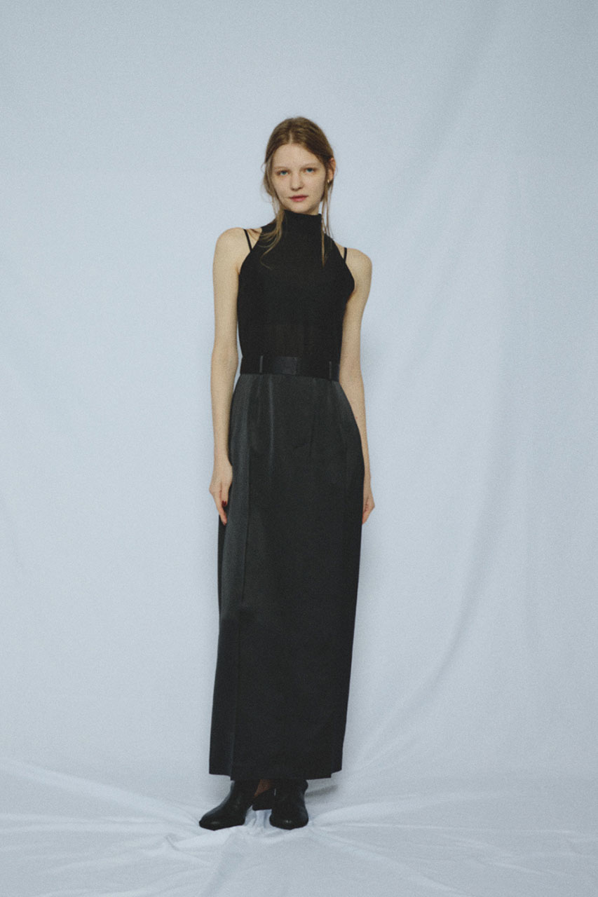 ワンピース RIM.ARK BLACK DRESS [4] RIM.ARK | BLACK DRESS [4] (LONG DRESS ) |RIM.ARK ONLINE STORE