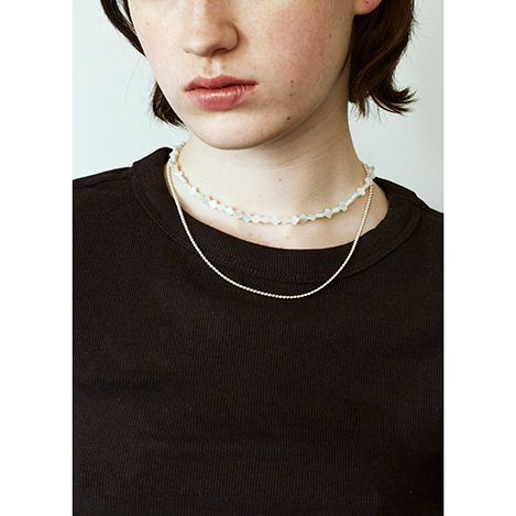 メゾンドパルス　ネックレス　8/6 15:00までの掲載予定 MAISON DPULSE/メゾンドパルス】 NECKLACE STAR 40cm K24GP