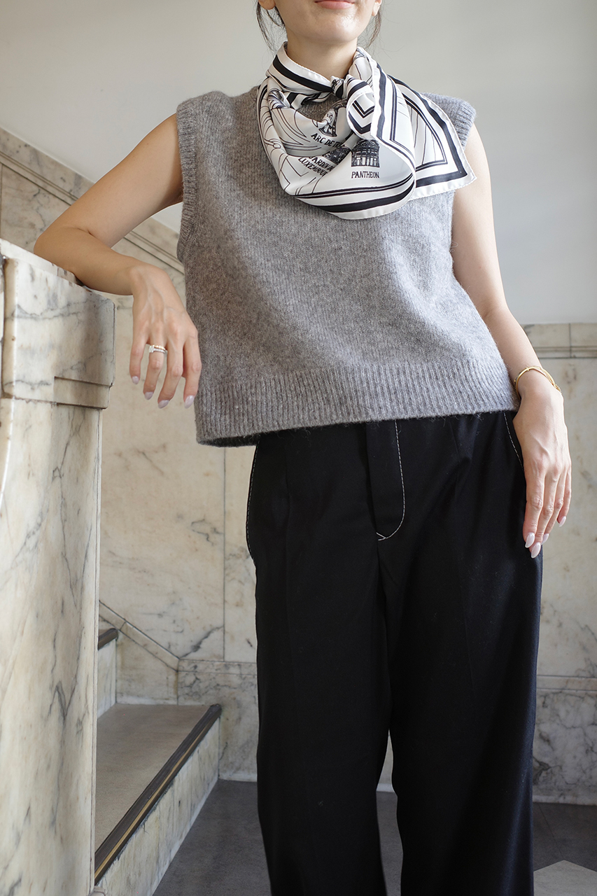 新品未使用　Ex-libris Paris x aLORS スカーフ Foulard Ex-libris Paris x aLORS -une collaboration d'exception