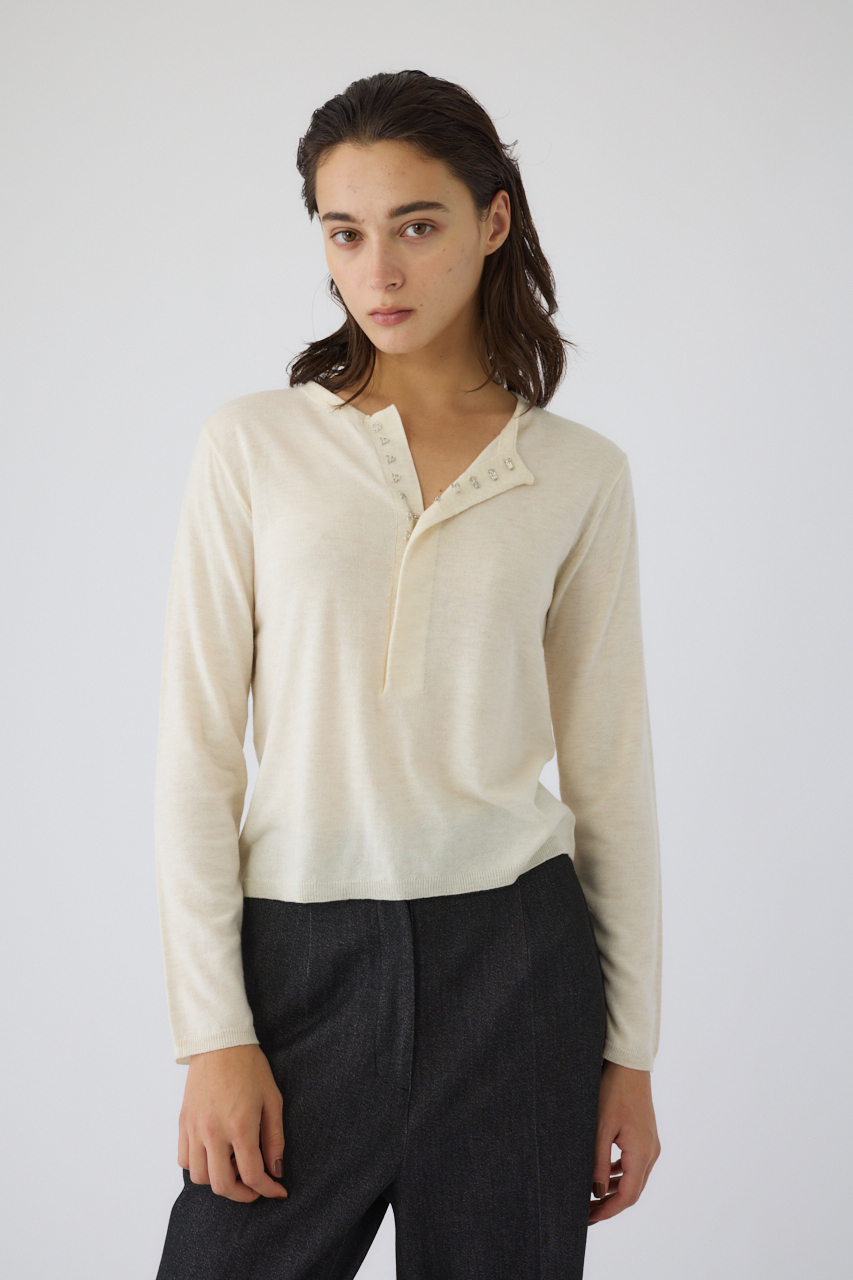 RIM.ARK 2tuck shoulder SK ベージュ　38 コクーン RIM.ARK 2tuck shoulder SK ベージュ 38 コクーン - メルカリ