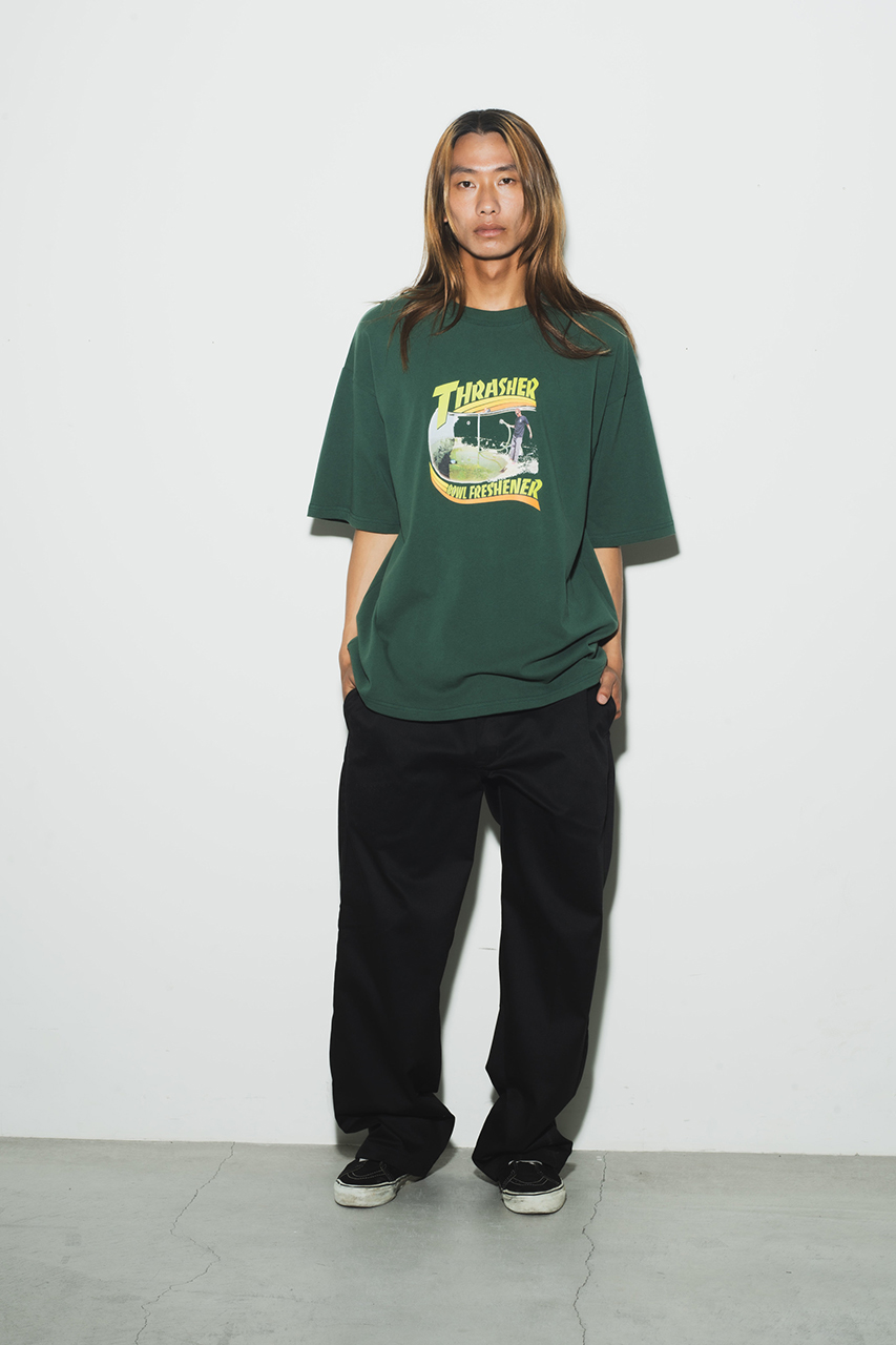 UNDERR THRASHER ロンハーマン コラボフーディ XLサイズ グレー UNDER R/アンダーアール｜THRASHER × UNDER R Staff Shirt ＆ Tee