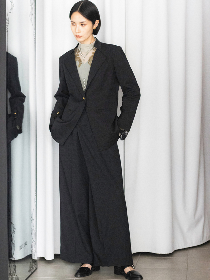 ELLE商品です ワイシャツ ストライプ無地 グレー ブロード ELLE HOMME| CHOYA