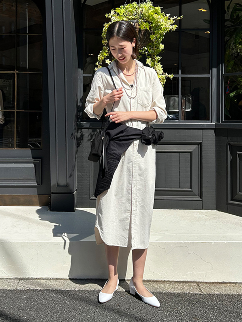 8/23まで。売切！新品タグ付き elu. エル オーロラブラウス 白 M Aurora blouse summer -white- | elu