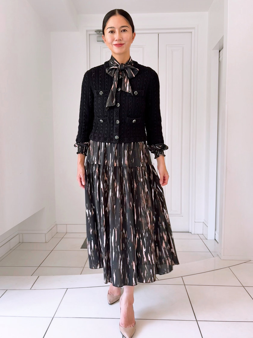 タグ付き　eLLa selectshop エラ スカラッププルオーバー TOPS | e L L a