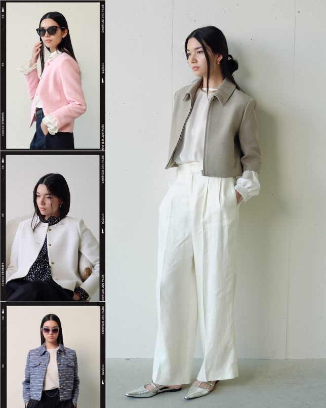 「ジェイドット」の最新ジャケットで春をスタート