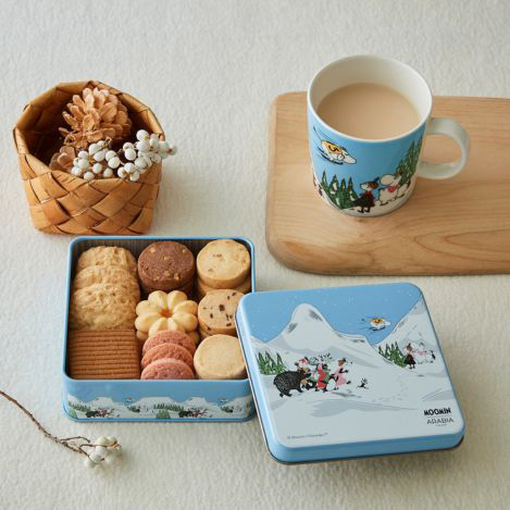 ムーミンファン必見！ 可愛いクッキー缶とティーブックが登場