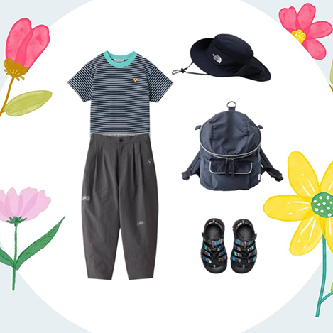 ネックラインにアクセントカラーを添えた“horisontti（ホリゾンティ）”シリーズ