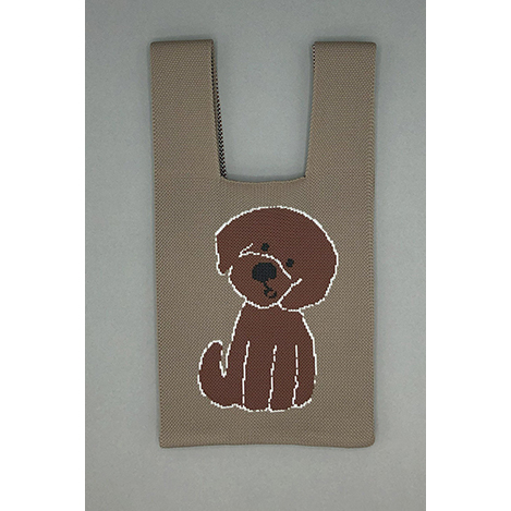 絵本作家・イラストレーター北村人さんの作品を再現したニットミニマルシェバッグが登場