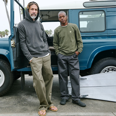 【MEN】“THE PARKING LOT”で過ごす秋