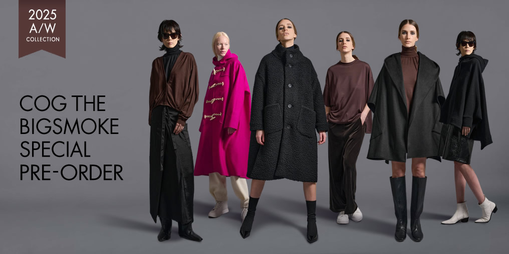 人気アウターも登場！　「コグ ザ ビッグスモーク」の秋冬コレクション