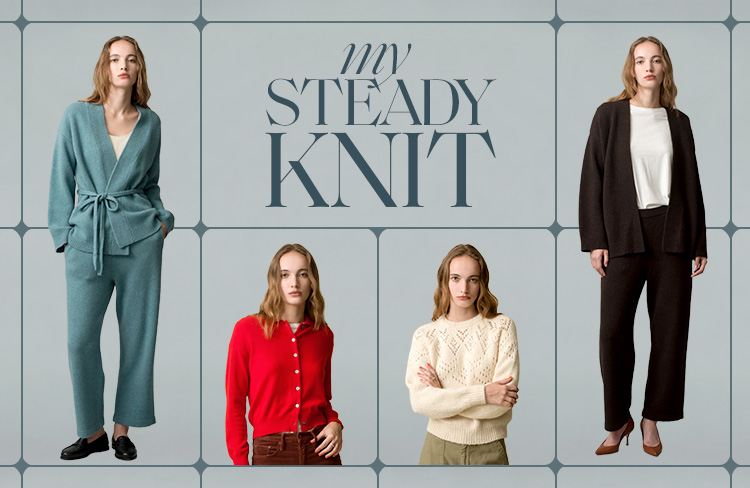 「デミリー」の極上ニットで毎日をご機嫌に! 「デミリー」の極上ニットで毎日をご機嫌に!