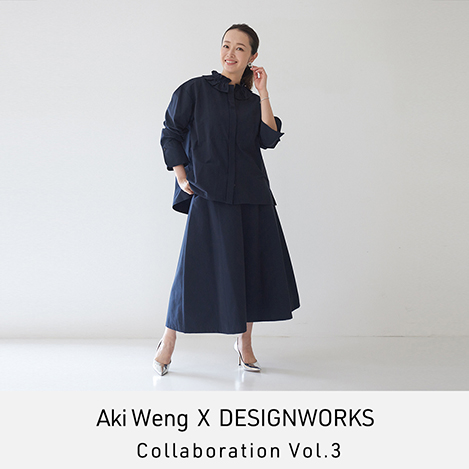 【予告】10月6日（木）発売　Aki Weng×DESIGNWORKS Collaboration Vol.3