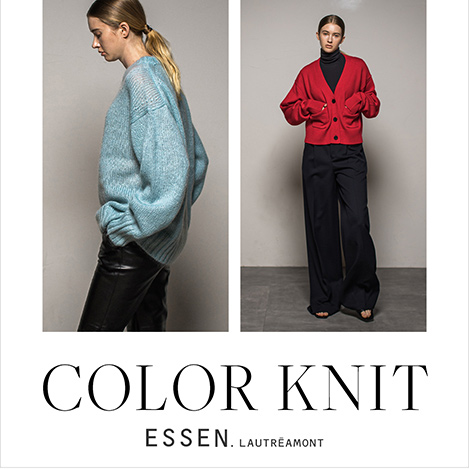 2022AW COLOR KNIT COLLECTION