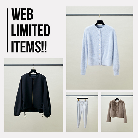WEB LIMITED ITEMS!!