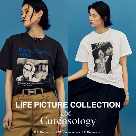 【LIFE PICTURE COLLECTION×Curensology】大好評の別注Tシャツに新作が登場