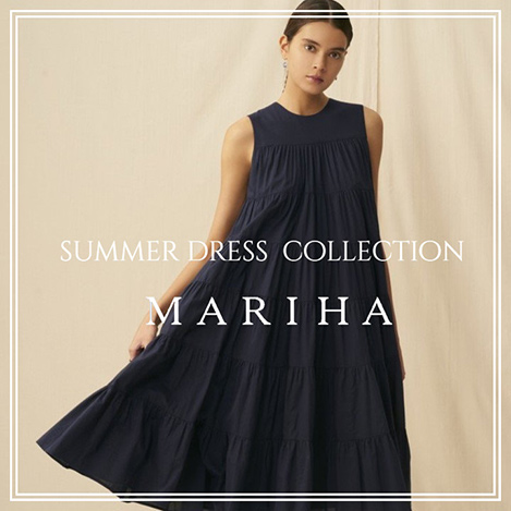夏のマストアイテム「マリハ」のサマードレス