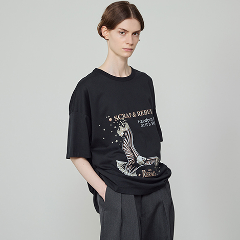 THE RERACS/ザ・リラクス｜エル・ショップ15周年コラボアイテム“EX.EAGLE”プリントTシャツはもうチェック済？！｜エル・ショップ