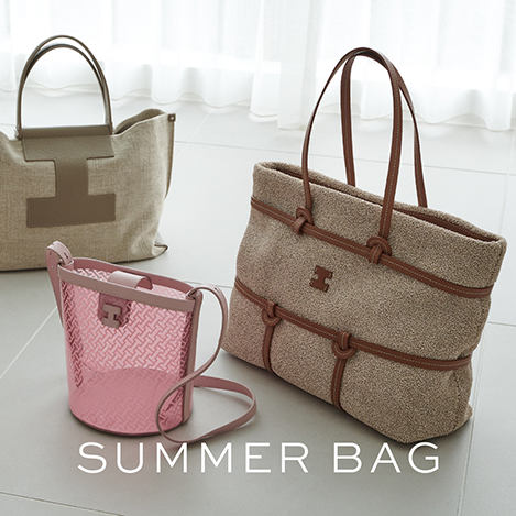 《SUMMER BAG》シンプルなスタイルを昇華させる夏バッグ。