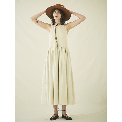 TEECHI ボンカールワンピース　38 elleshop TEECHI ボンカールワンピース 38 elleshop - メルカリ