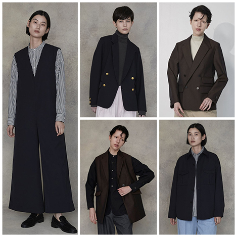 Comfortable Twill スタンドフレアDRESS ENFOLD/エンフォルド｜【ENFOLD】 NEW ARRIVAL “Comfortable