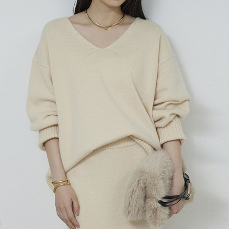 ATON/エイトン｜＜大好評につき再生産決定＞パウダーピンクの