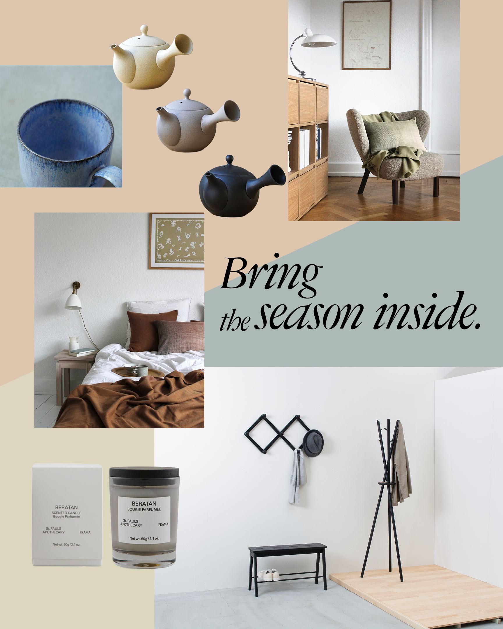 季節の移ろいをお部屋に。今すぐ取り入れたいインテリアアイデア