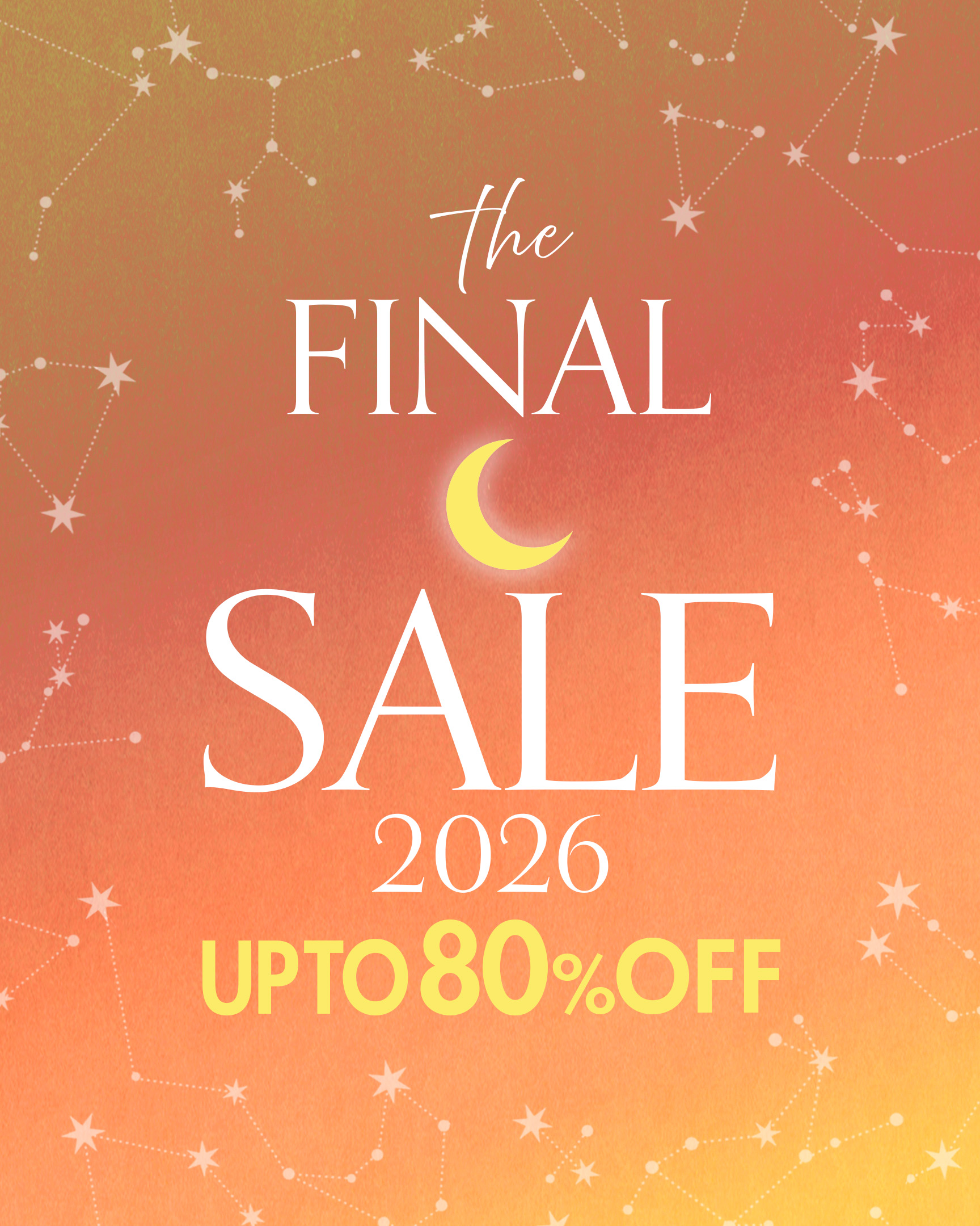 MAX80%OFF！ FINAL SALE開催中
