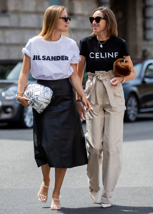 Tシャツなのに上品見え？大人のプリントTスタイル